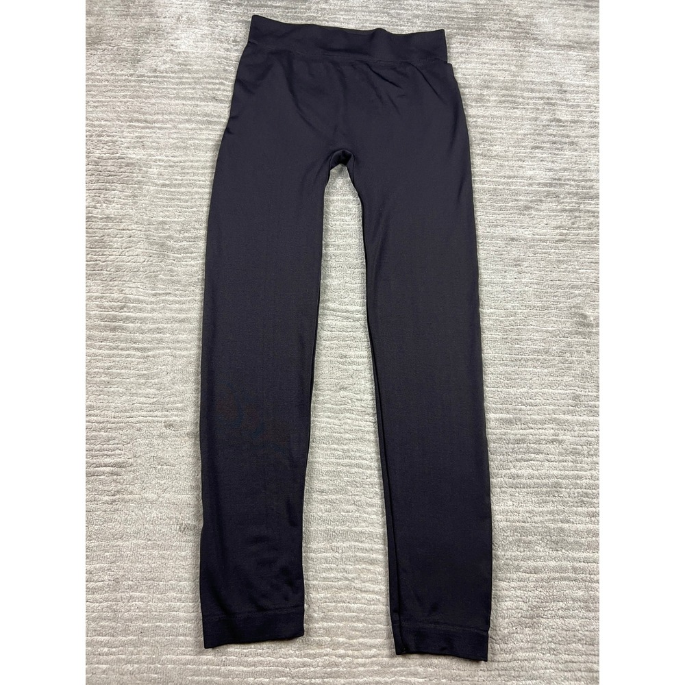Gold Medal International Leggings Womens L/XL Black Seamless High Rise 361L-SL